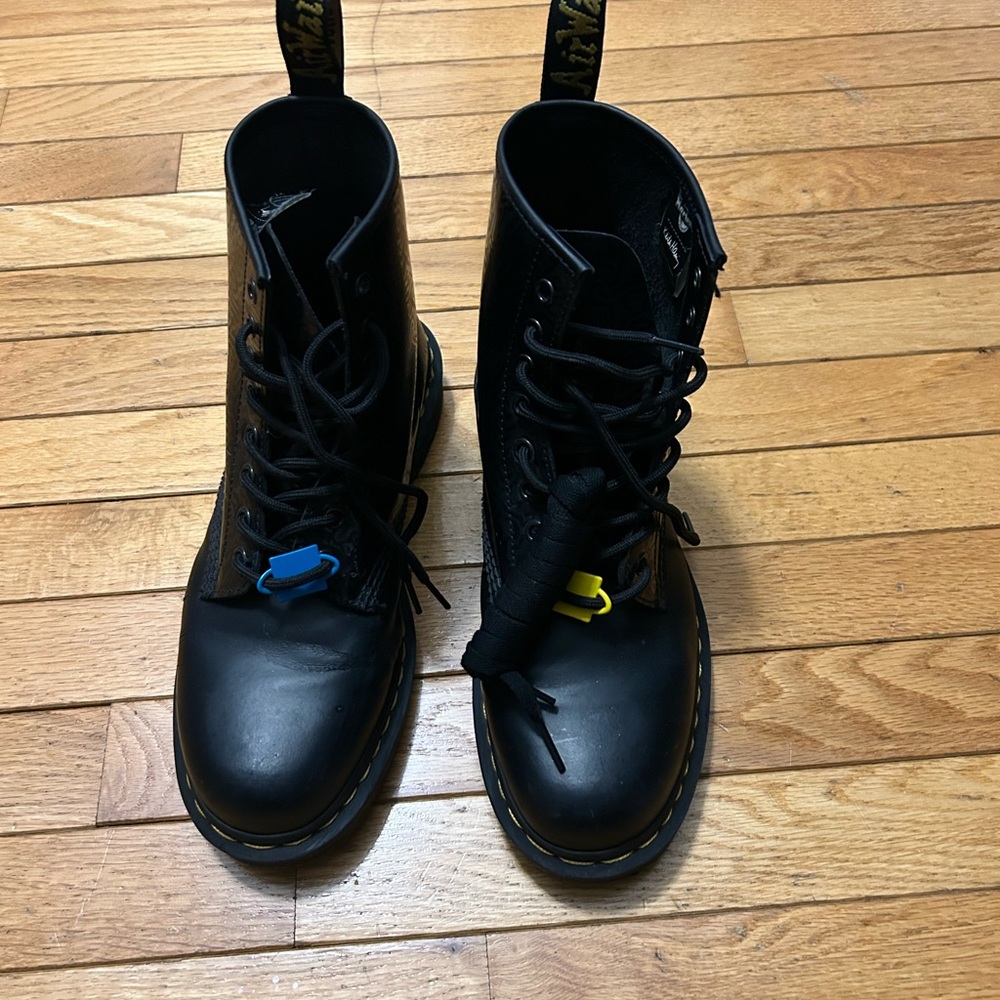Dr. Martens Black Leather Boots